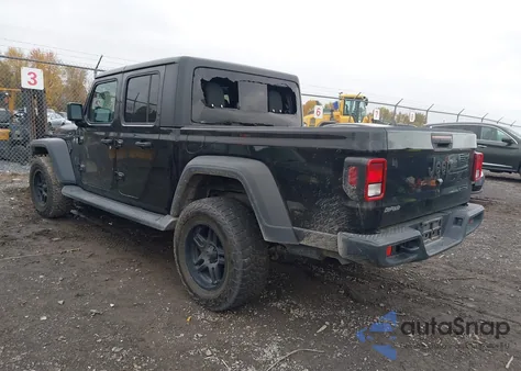 2020 Jeep Gladiator Sport S 4X4 from USA, damaged, VIN 1C6HJTAG2LL124603